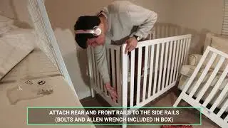 Dream On Me Ridgefield 5-in-1 Convertible Crib - Installation Video