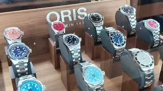 Oris Big Crown Pointer Date, caliber 403 colorful mechanical watches 20-bar diver with ceramic bezel