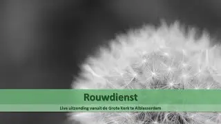 Grote Kerk Alblasserdam 05-01-2026 - 13:30 | Rouwdienst Dhr. Van Wijngaarden
