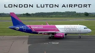 London Luton Airport - Arrivals & Departures (with ATC Comms)
