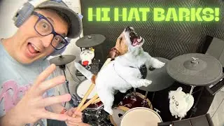 16th Note Hi Hat Barks - Intermediate Drum Lesson