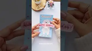 DIY easy birthday card  ideas 😍 #diy #shorts #fyp  #ytshorts #viral #trending #cards