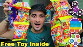 Free Toys Inside Snacks Unboxing | Kya Kya Milega ?