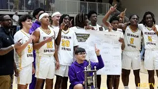 HIGHLIGHTS | Denham Springs 76 Walker 43 (Boys Basketball - Parish Championship)