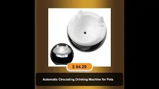 Automatic Circulating Drinking Machine for Pets
