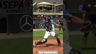 Catcher  Recruiting video Tryout MLB Prospect Pop time: 1,75-1,95 Ilya Sladzinski