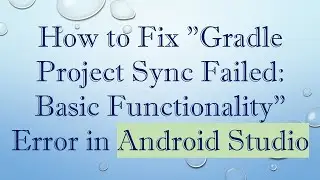 How to Fix 