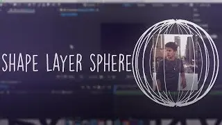 3d shape layer sphere  | after effects tutorial