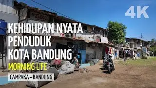 KEHIDUPAN NYATA Penduduk Kota Bandung di Gang-gang Berskala Akrab Ujung Landasan Bandara Husein