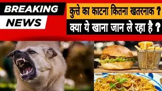Dog Bite & Junk Food | 2 Dangerous Truths | Health Alert India | #walkandtalkindia