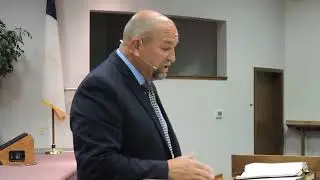 Randy Barnes preaches a sermon titled: 