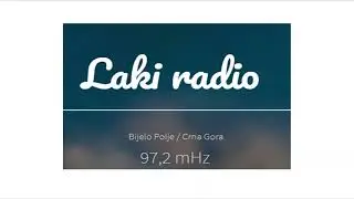 91,40 MHz - Laki Radio Rožaje received in Germany