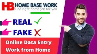 Homebasework.net Real or Fake | Home base work is Genuine or Fake | Online Data Entry/ Typing Job