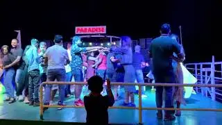 Couple dance at a cruise ship in Goa - March 2023