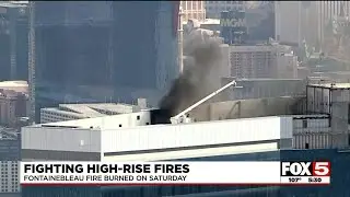 Deputy Chief talks safety after high-rise fire at casino under construction