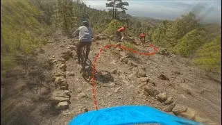 Tramos de DH TENERIFE| Bajando con ENDUROS! 😲 | POV RAW