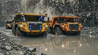Unstoppable AI: Self-Driving Dump Trucks Conquer a Flooded Mine!