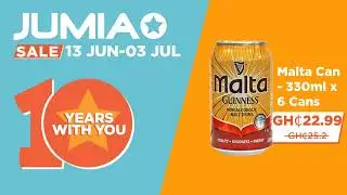Jumia 10 Years Celebration Deals