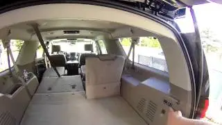 Quick look at the flexible powered seating system in the 2015 Chevrolet Suburban