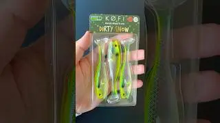 #angeln #fishing #lmab KOFI Perch Shad 11cm - Dirty Snow