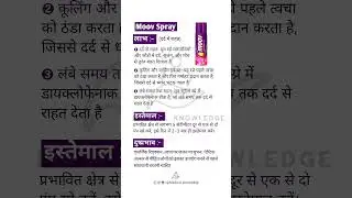 चोट के दर्द की दवा | Moov Fast Pain Relief Spray - 50g | Suitable for Back Pain | Muscle Pain |