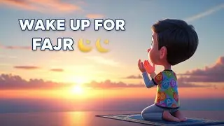 Ahmed Wakes Up Early for Fajr 🌙 | Islamic Kids Story | Morning Routine & Prayer 🕌