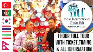 Trade Fair 2021 Delhi | 1 Hour Full Tour with All Information | India international trade fair 2021