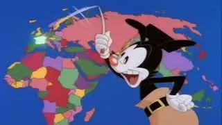 Yakko's World but the speed varies according to how safe the country is