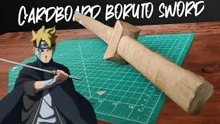 How to make boruto sword DIY  /out of cardboard/ sasuke sword