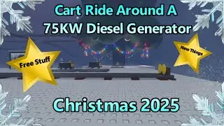 (FREE STUFF) Christmas 2025 Event - Cart Ride Around A 75KW Diesel Generator