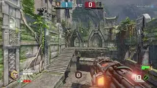 Quake Champions 2021 06-30 - Duel w/ NeoEmc2 4/5 / Ruins of Sarnath / Ranger vs. Athena