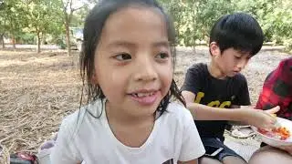 Trip and pinic at farm by Temple Family Siem Reap