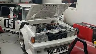 Nissan Bluebird Turbo - Dyno: Run in Tune