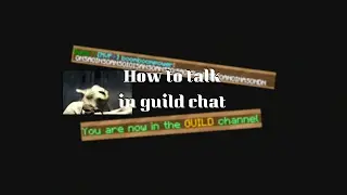 [Hypixel] How to talk in guild chat