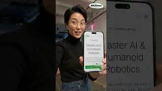 Изучите искусственный интеллект и человекоподобную робототехнику.