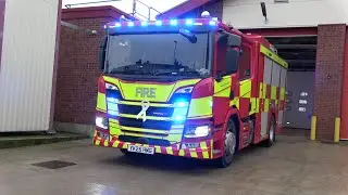 Normanton Pump Blue Light Demo | West Yorkshire Fire & Rescue