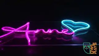 4 Letter with Love Neon Sign Bangladesh | BY OWLRAYS
