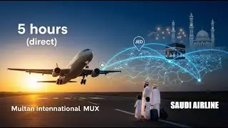 Saudi AIR Line MUX to Jeddah Flight