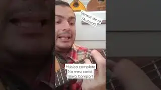 Compositor de rock compondo sertanejo. #musicanova #autoral #sertanejo #sensorder&eacute;