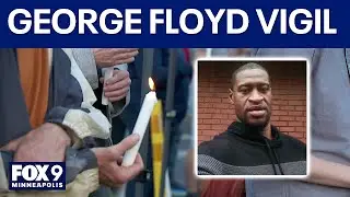 George Floyd remembered at candlelight vigil