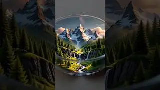 Swiss Alps Cinematic ASMR 🌄 | Ferozi Sand & Pink Dropper | Relaxing Nature Sounds