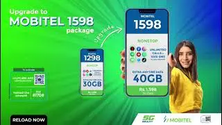 Upgrade to MOBITEL 1598, the best value-for-money package in Sri Lanka!