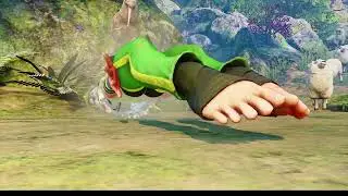 (request)SFV FEMALE RYONA/logged ko(close-up of the feet)