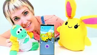 Kinderserie Eine Mami für Lucky. Wir spielen das neue Leo Spiel. Spielzeuge für Kinder