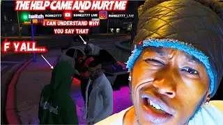 THE HELP CAME AND HURT ME! #gaming #fyp #gtarp #rone2777