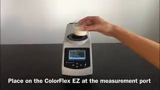 Measuring the colour of Dairy Products using the ColorFlex EZ