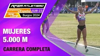 Final 5.000m Hombres - Campeonato de España Sub23 Burgos 2024 - Queralt Criado