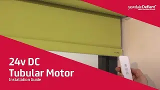 24v DC Tubular motor with radio receiver & transformer - programming instructions
