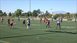 Playing at Freedom Park Soccer,   Futbol en el Freedom Las Vegas NV July 04