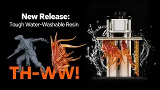 A New Choice for Model Making! Tough Water-Washable Resin Is Here!
